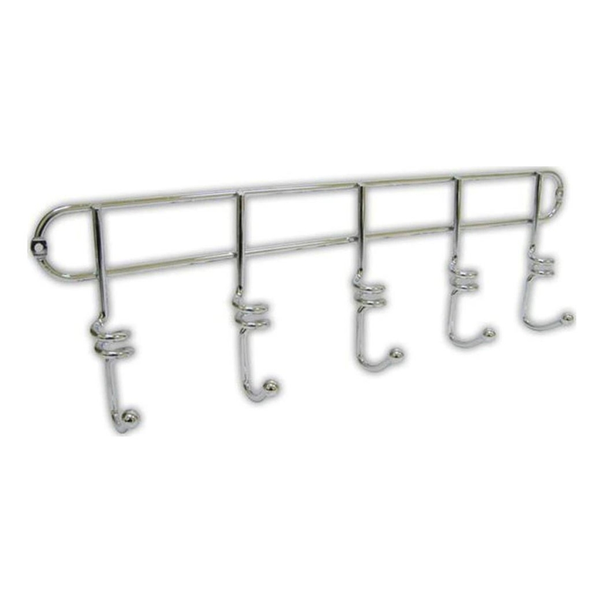 TWIST wall hook 4.3 x 14.5 cm, polished chrome