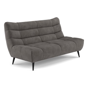 Two-seater sofa ALBA grey