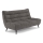Two-seater sofa ALBA grey