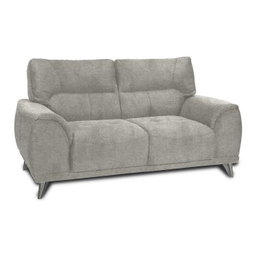 Two-seater sofa LIVORNO grey