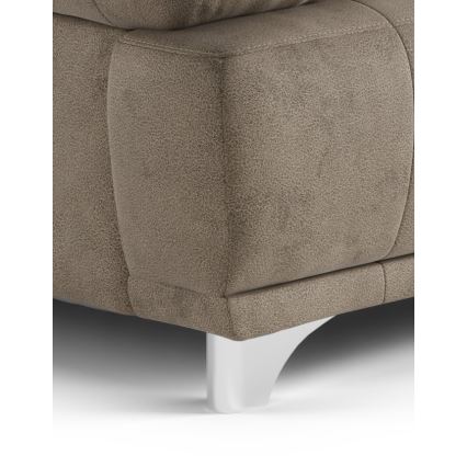 Two-seater sofa RIMINI brown