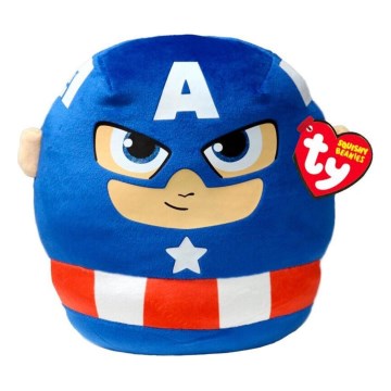 TY - Plush toy Squishy CAPTAIN AMERICA 22 cm
