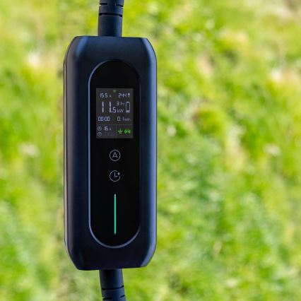 Type 2 Electric Vehicle Charging Station, 5 m, 22kW, 32A, IP54, Tuya
