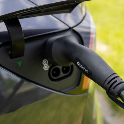 Type 2 Electric Vehicle Charging Station, 5 m, 22kW, 32A, IP54, Tuya