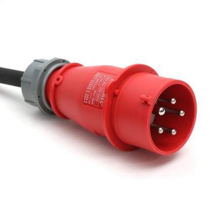 Travel charging station for EV/PHEV, AC Type 2, 32A/400V, 22 kW, IP55, 7 m + 230V 3.7 kW adapter + carrying case