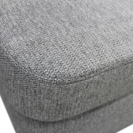 U-shaped upholstered folding corner lounge suite SERPA left grey