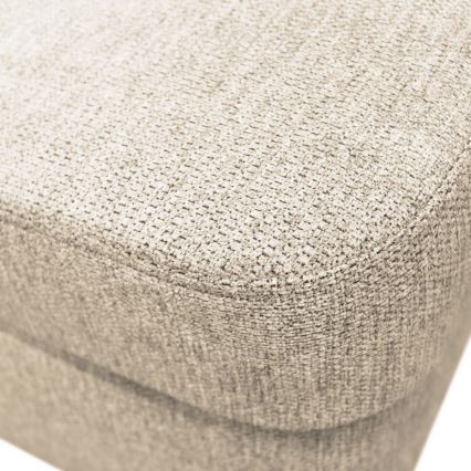 U-shaped upholstered folding corner lounge suite SERPA right beige
