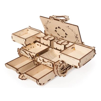 Ugears - 3D wooden mechanical puzzle Antique jewelry box