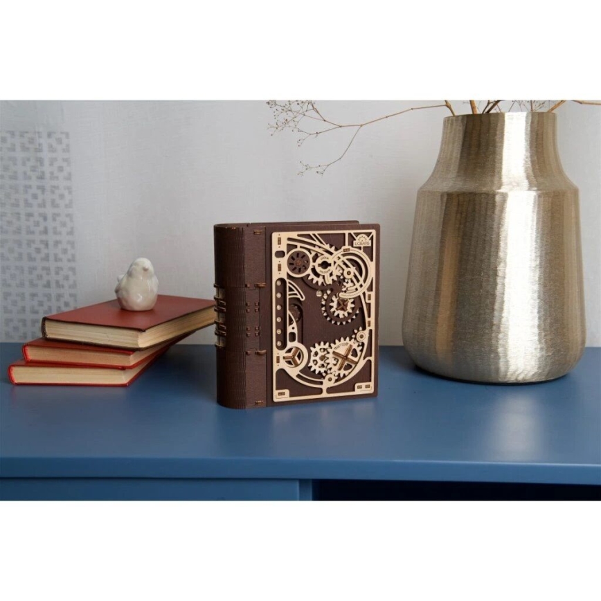 Ugears - 3D Wooden Mechanical Puzzle Book of Secrets