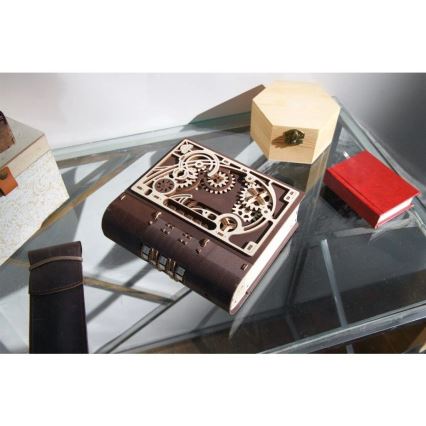 Ugears - 3D Wooden Mechanical Puzzle Book of Secrets