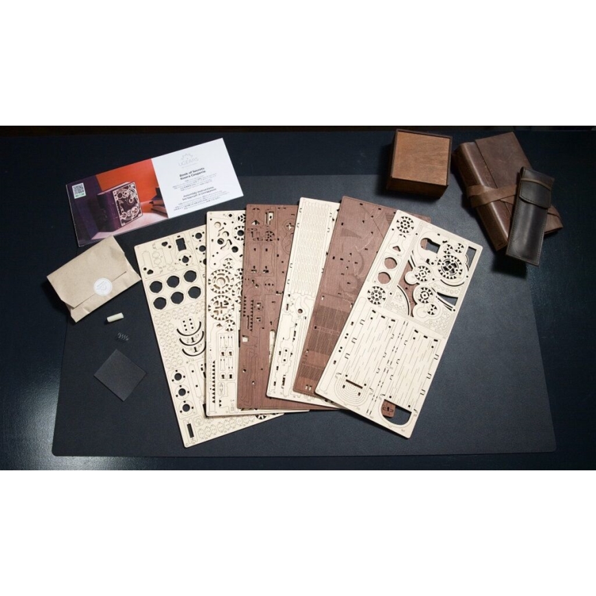 Ugears - 3D Wooden Mechanical Puzzle Book of Secrets