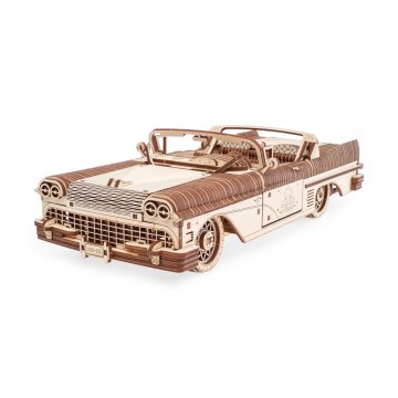 Ugears - 3D wooden mechanical puzzle Cabriolet