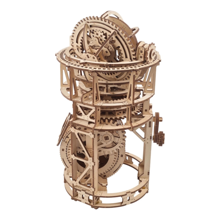 Ugears - 3D wooden mechanical puzzle Clockwork with tourbillon