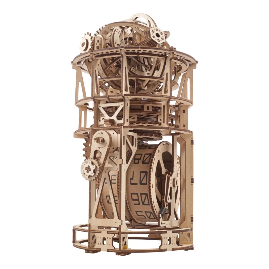 Ugears - 3D wooden mechanical puzzle Clockwork with tourbillon