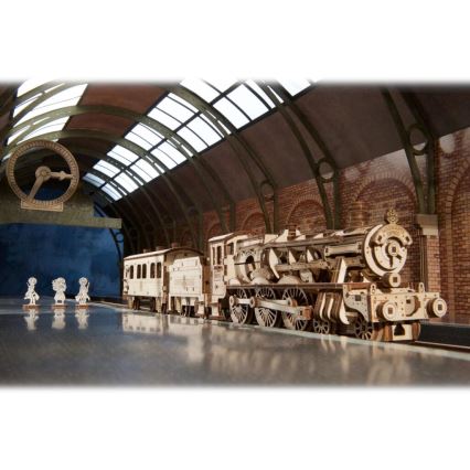 Ugears - 3D wooden mechanical puzzle Harry Potter Hogwarts express