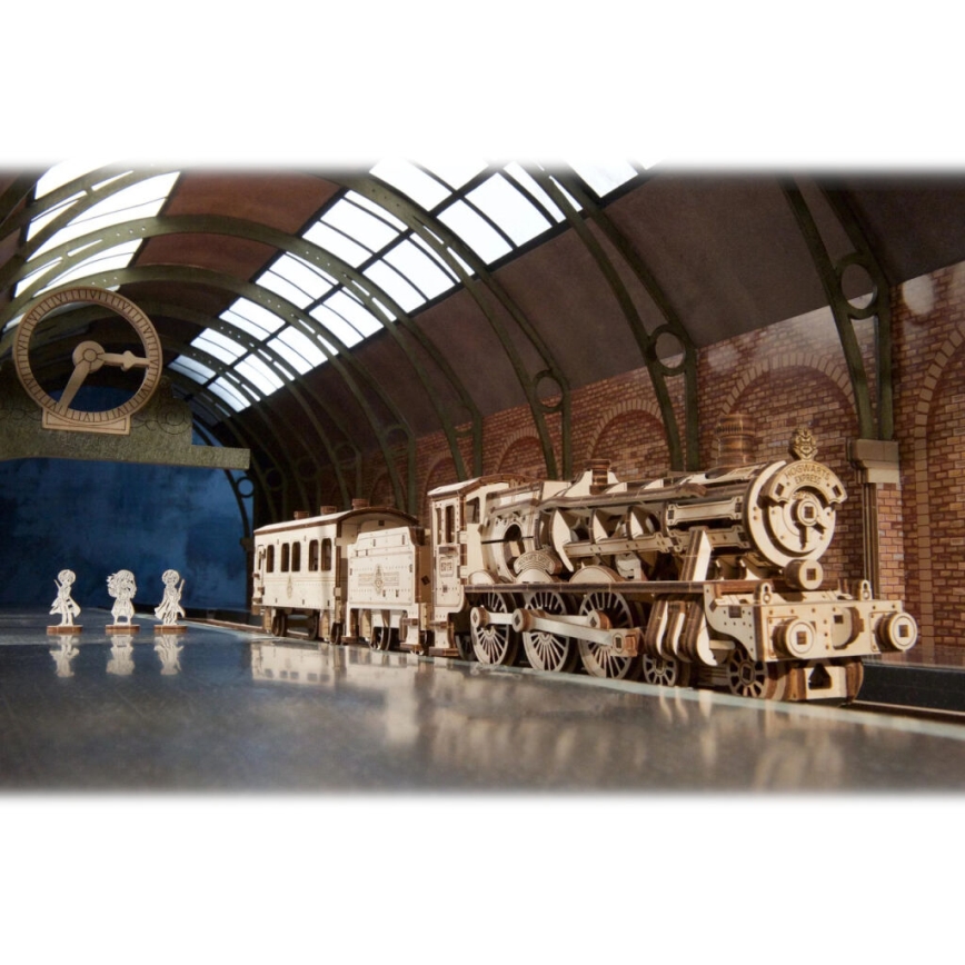 Ugears - 3D wooden mechanical puzzle Harry Potter Hogwarts express