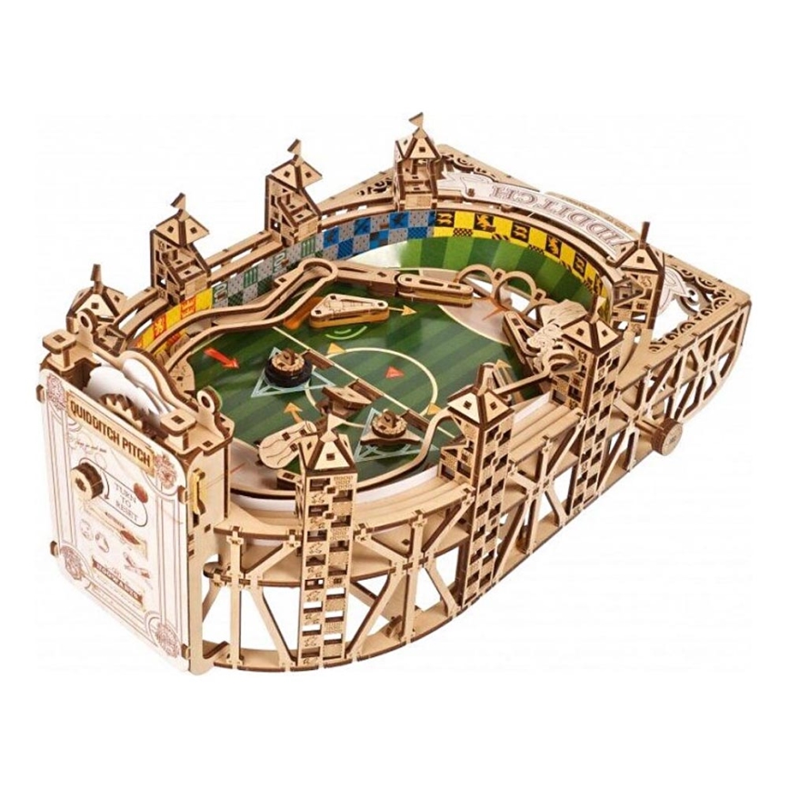 Ugears - 3D wooden mechanical puzzle Harry Potter Quidditch Pinball