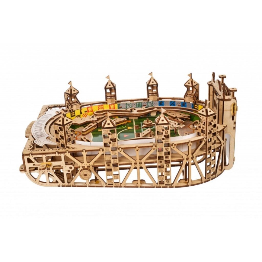 Ugears - 3D wooden mechanical puzzle Harry Potter Quidditch Pinball