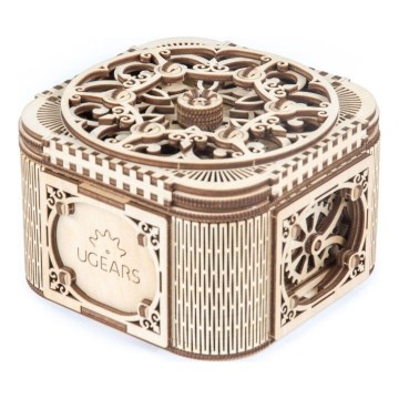 Ugears - 3D wooden mechanical puzzle Jewelry box