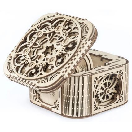 Ugears - 3D wooden mechanical puzzle Jewelry box