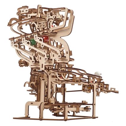 Ugears - 3D wooden mechanical puzzle Marble run chain