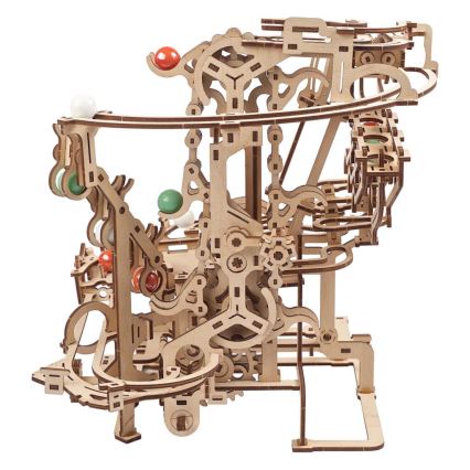 Ugears - 3D wooden mechanical puzzle Marble run chain