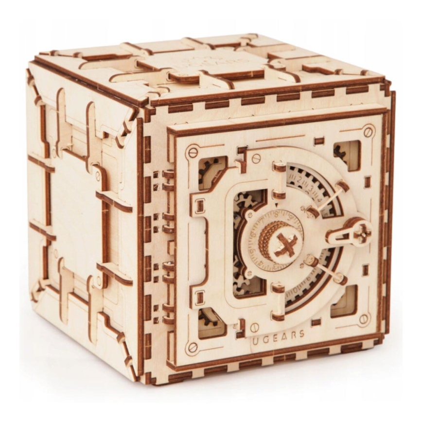 Ugears - 3D wooden mechanical puzzle Safe