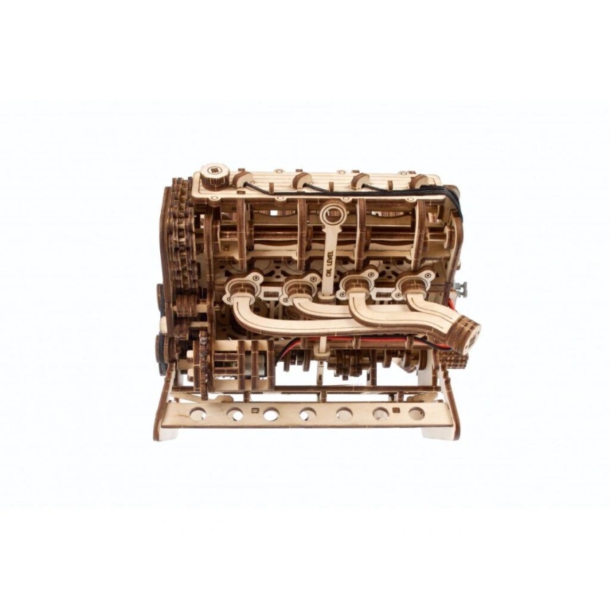 Ugears - 3D Wooden Mechanical Puzzle: V8 Engine