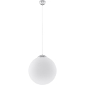 UGO cable pendant lamp 1xE27/15W/230V, Ø 30 cm, white