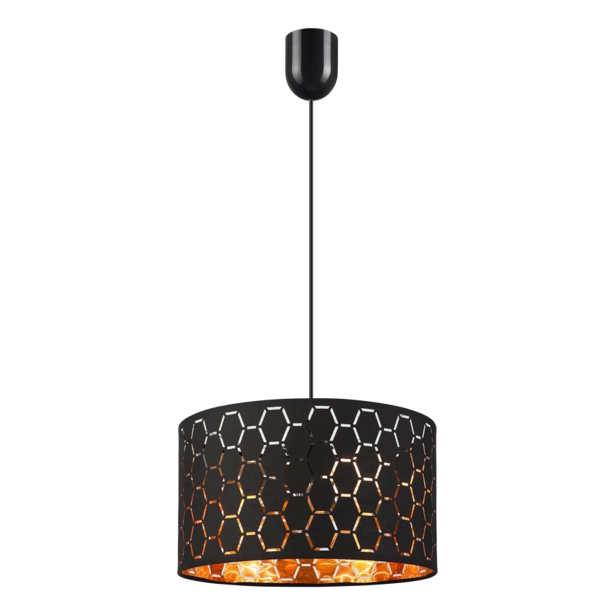 ULLE Pendant Light 1xE27/15W/230V Black