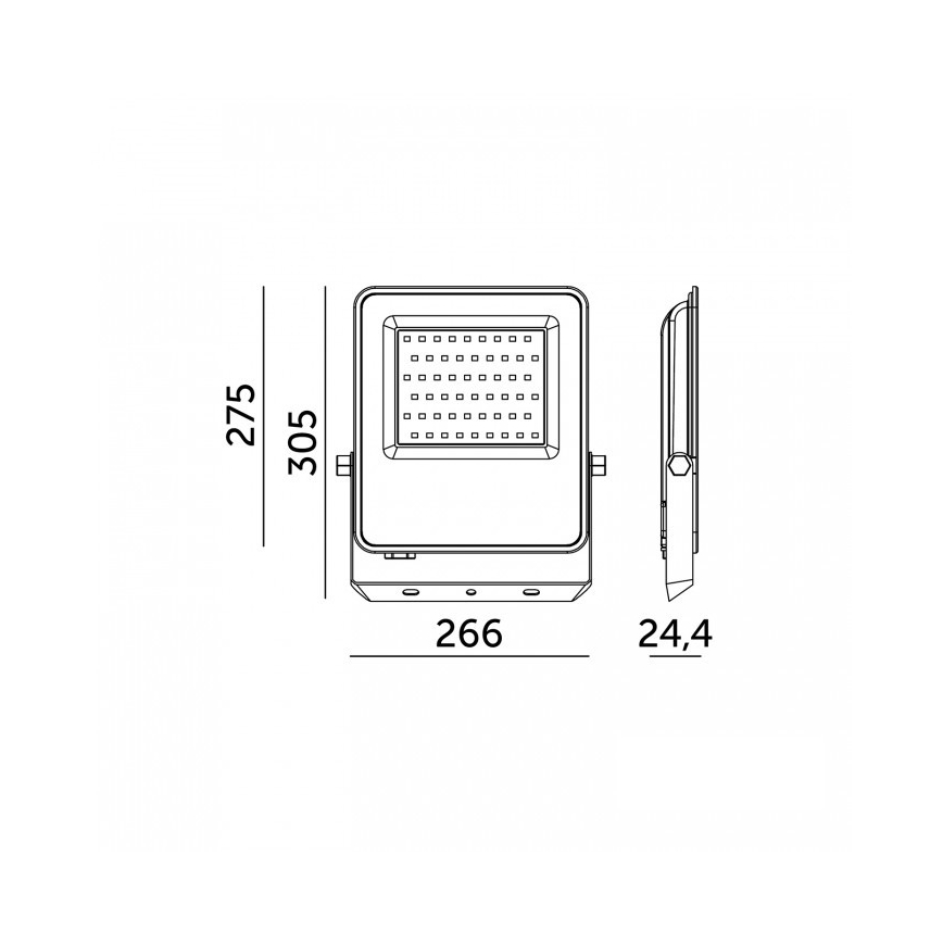 ULSAN LED Floodlight 150W/230V 4000K IP65