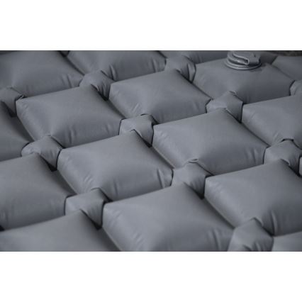 Ultralight inflatable camping mat 500 g grey