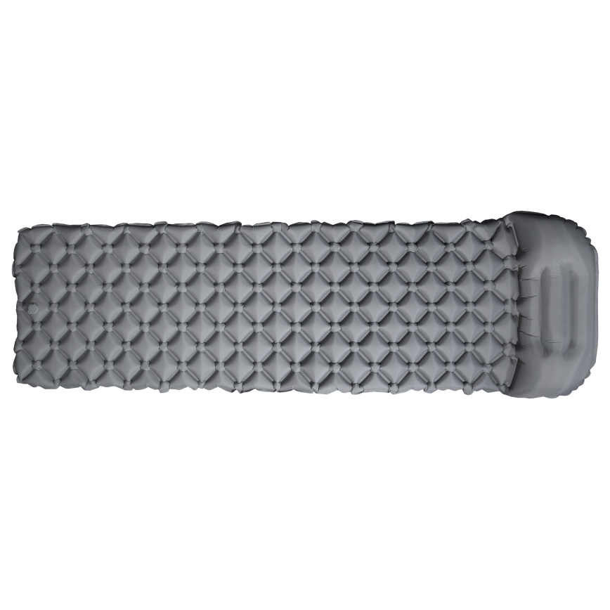 Ultralight inflatable camping mat 500 g grey