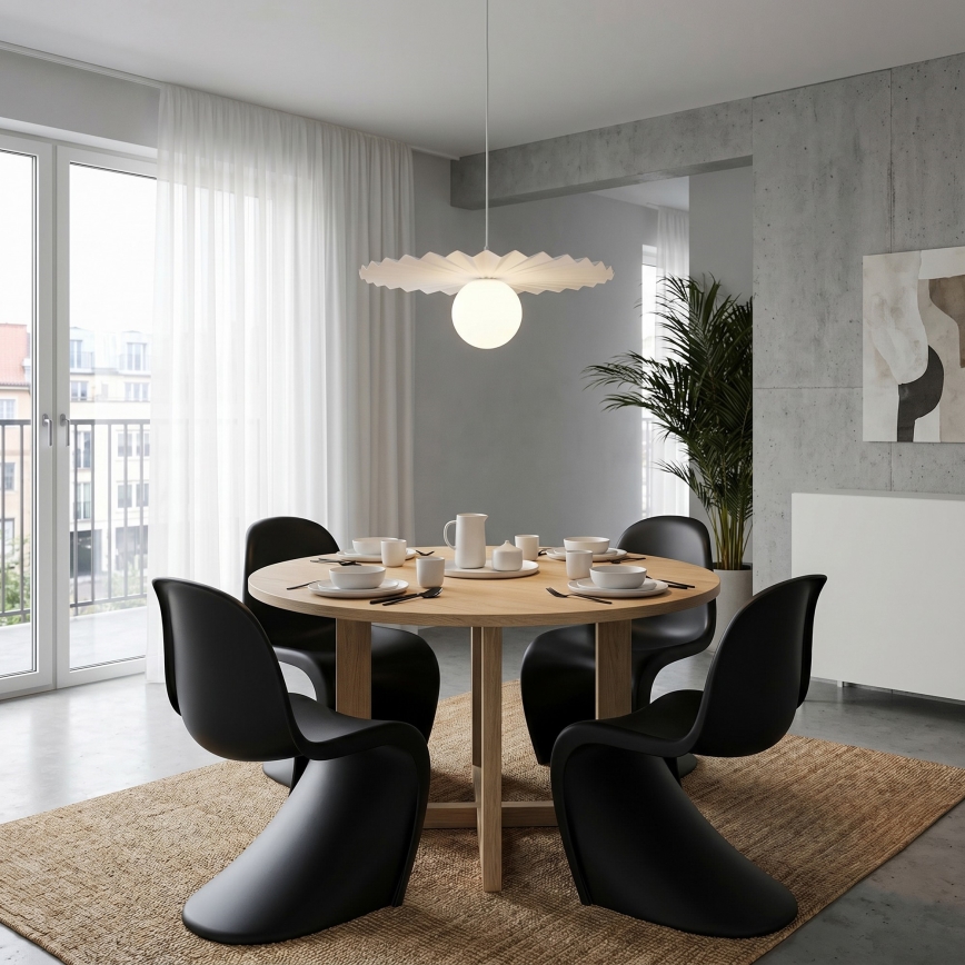 UMBRA cable-hung pendant light 1xG9/8W/230V, white