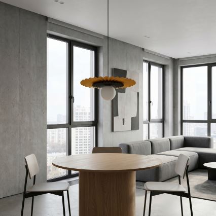 UMBRA Cable Pendant Lamp 1xG9/8W/230V Black/Orange