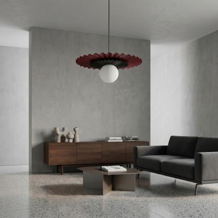 UMBRA Cable Pendant Lamp 1xG9/8W/230V Black/Red