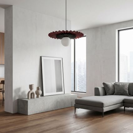 UMBRA Cable Pendant Lamp 1xG9/8W/230V Black/Red