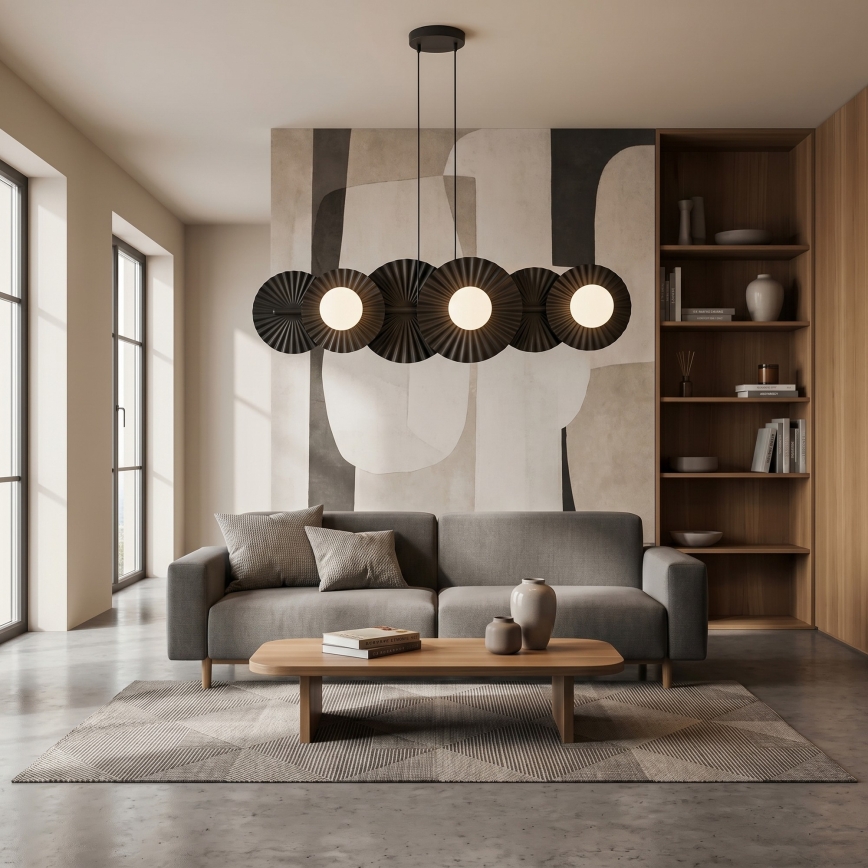UMBRA Cable Pendant Light 6xG9/8W/230V, Black