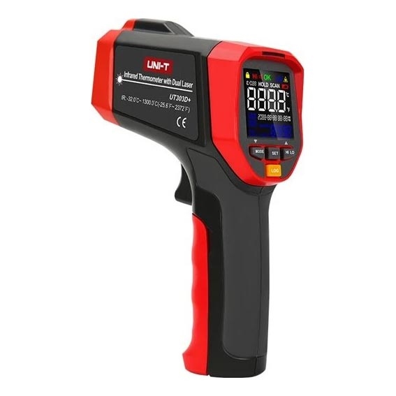 Uni-T - Infrared contactless thermometer 1x9V 6LR61 1300°C