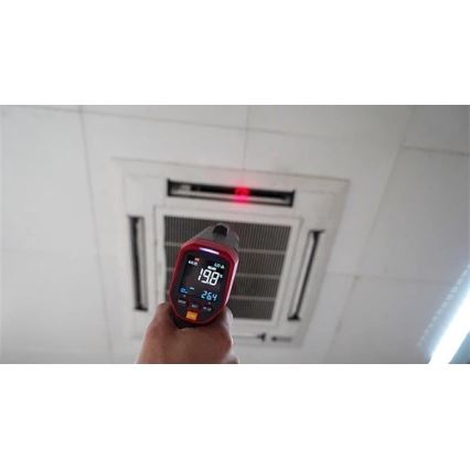 Uni-T - Infrared contactless thermometer 1x9V 6LR61 1300°C