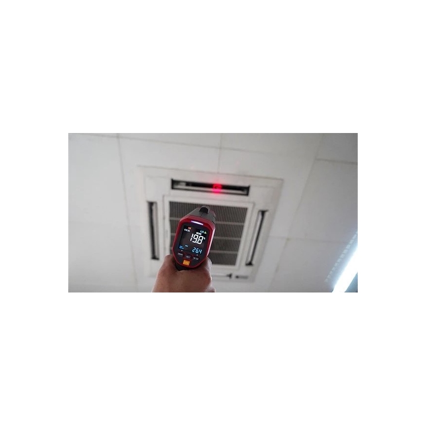 Uni-T - Infrared contactless thermometer 1x9V 6LR61 1300°C