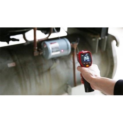 Uni-T - Infrared contactless thermometer 1x9V 6LR61 600°C