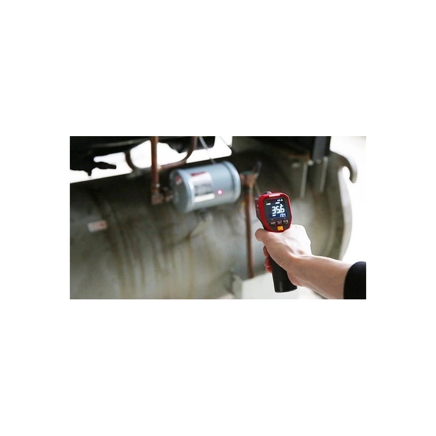 Uni-T - Infrared contactless thermometer 1x9V 6LR61 600°C