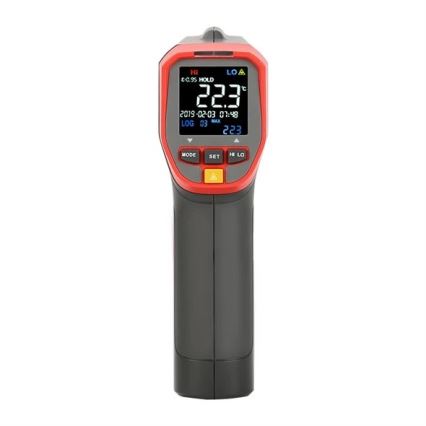 Uni-T - Infrared contactless thermometer 1x9V 6LR61 600°C