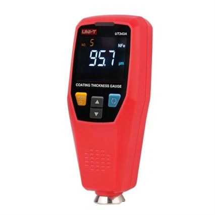 Uni-T UT343A - Paint Thickness Gauge, 2x AAA batteries