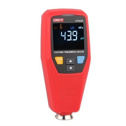 Uni-T UT343A - Paint Thickness Gauge, 2x AAA batteries