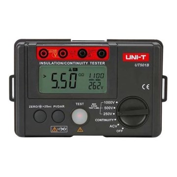 Uni-T UT501B - Insulation Resistance Tester 6xAA