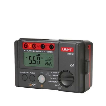 Uni-T UT501B - Insulation Resistance Tester 6xAA