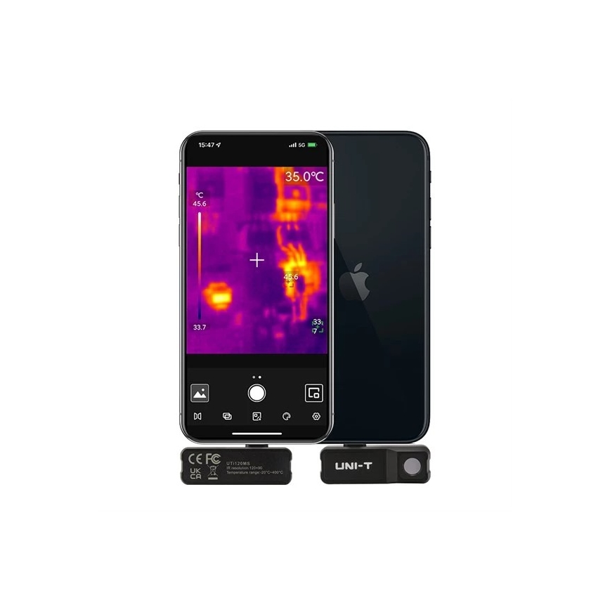 Uni-T UTi120MS - Thermal camera lightning for iPhone