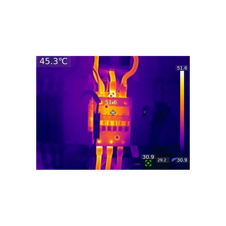 Uni-T UTi720V - Thermal imaging camera, 5200 mAh, 640x480 px, 3.7 V, IP54
